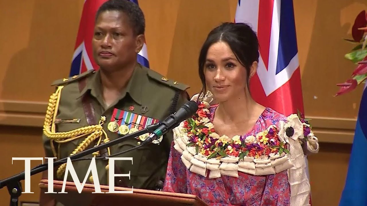 Meghan Markle Has Given Her First Royal Tour Speech | TIME