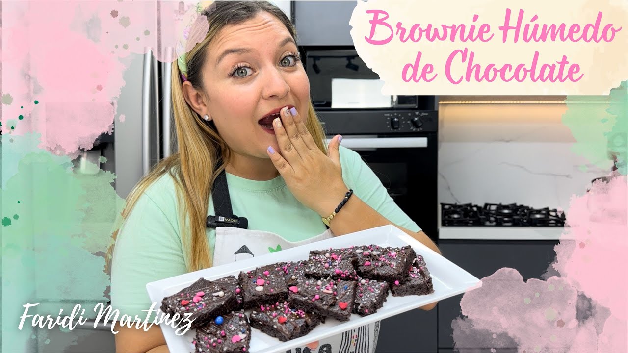 ¿Cómo Hacer Brownie Húmedo De Chocolate? I Faridi Martinez I Squisito Bakery