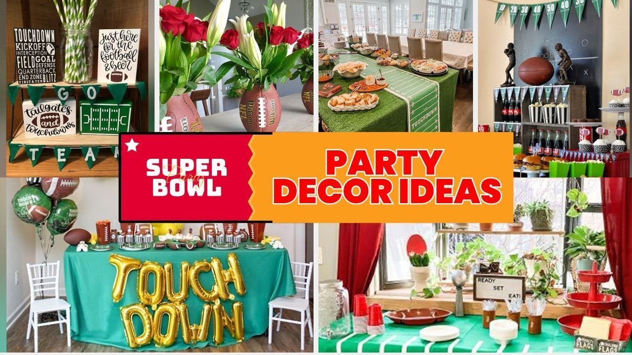 🏈 Super Bowl Party Decoration Ideas 2025 🎉 DIY Football Party Tablescapes You’ll Love!