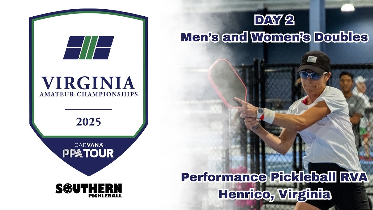 (Championship Court) Men's & Women's Doubles at 2025 Virginia Amateur Championships