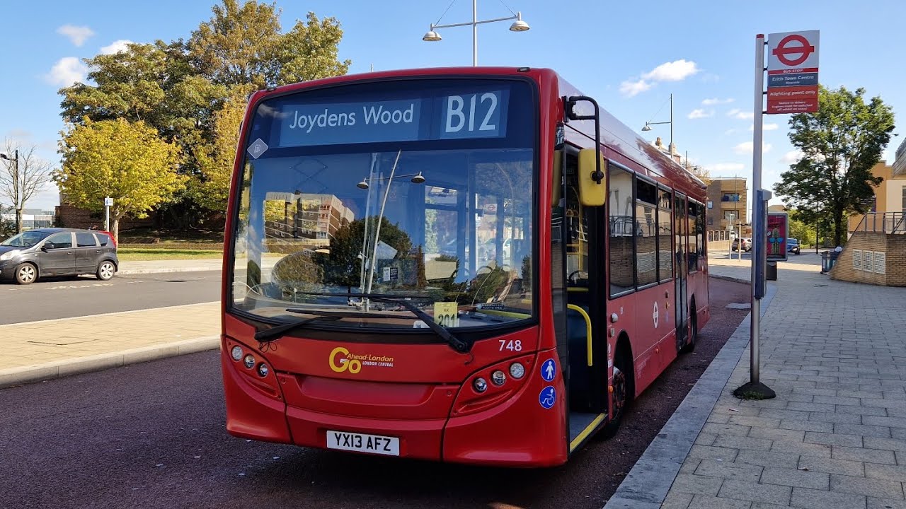 FRV | LONDON BUS B12 ERITH - JOYDEN'S WOOD (YX13AFZ) 748