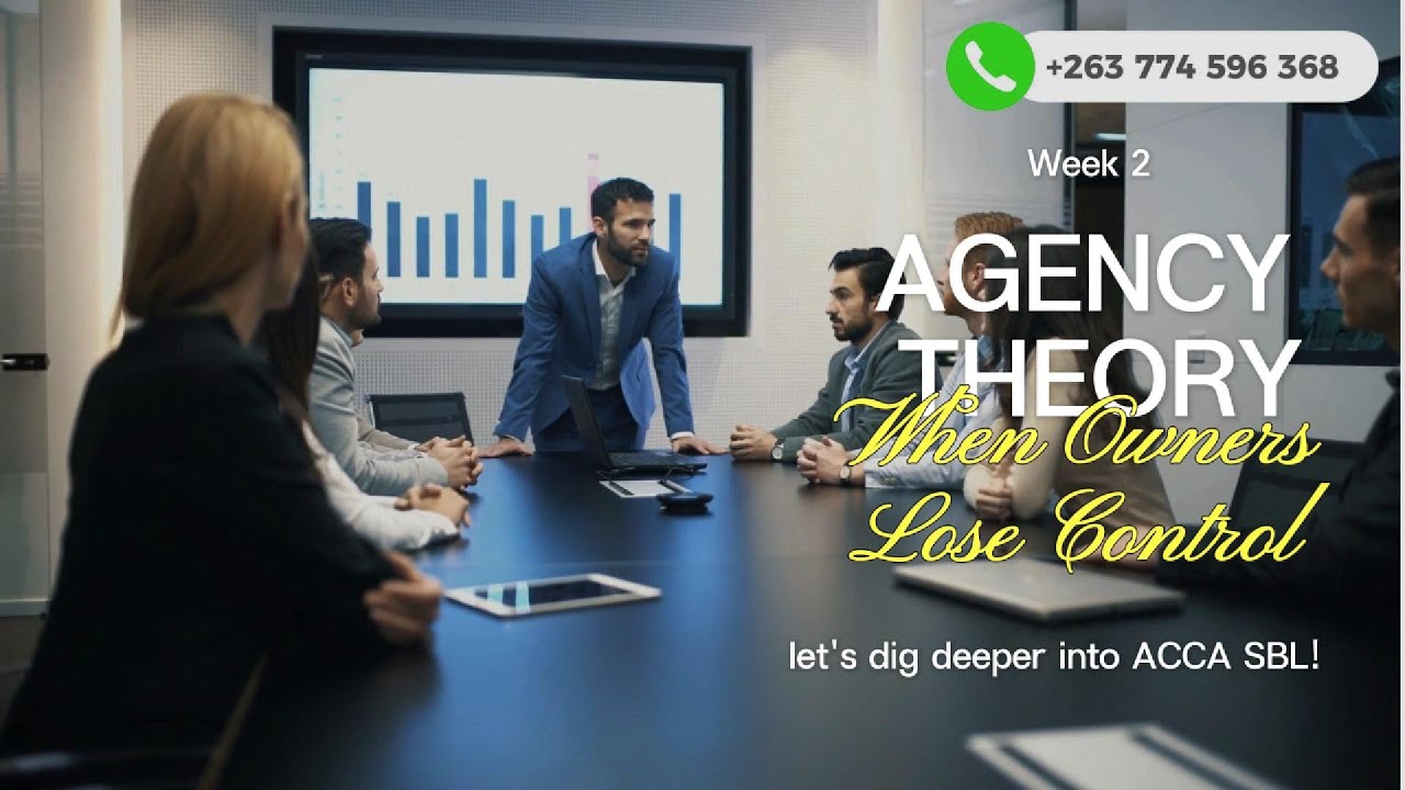 ACCA SBL, Неделя 2: Управление и устойчивое развитие | Теория агентских отношений