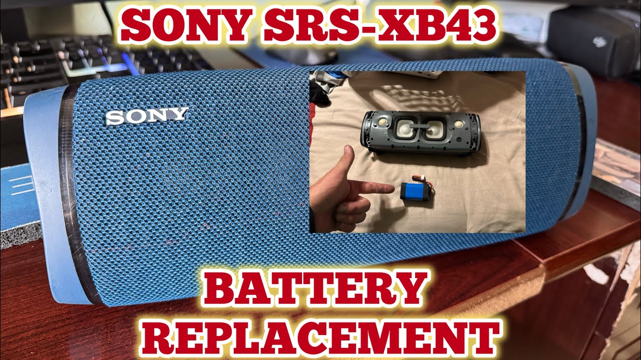 Замена аккумулятора SONY SRS-XB43