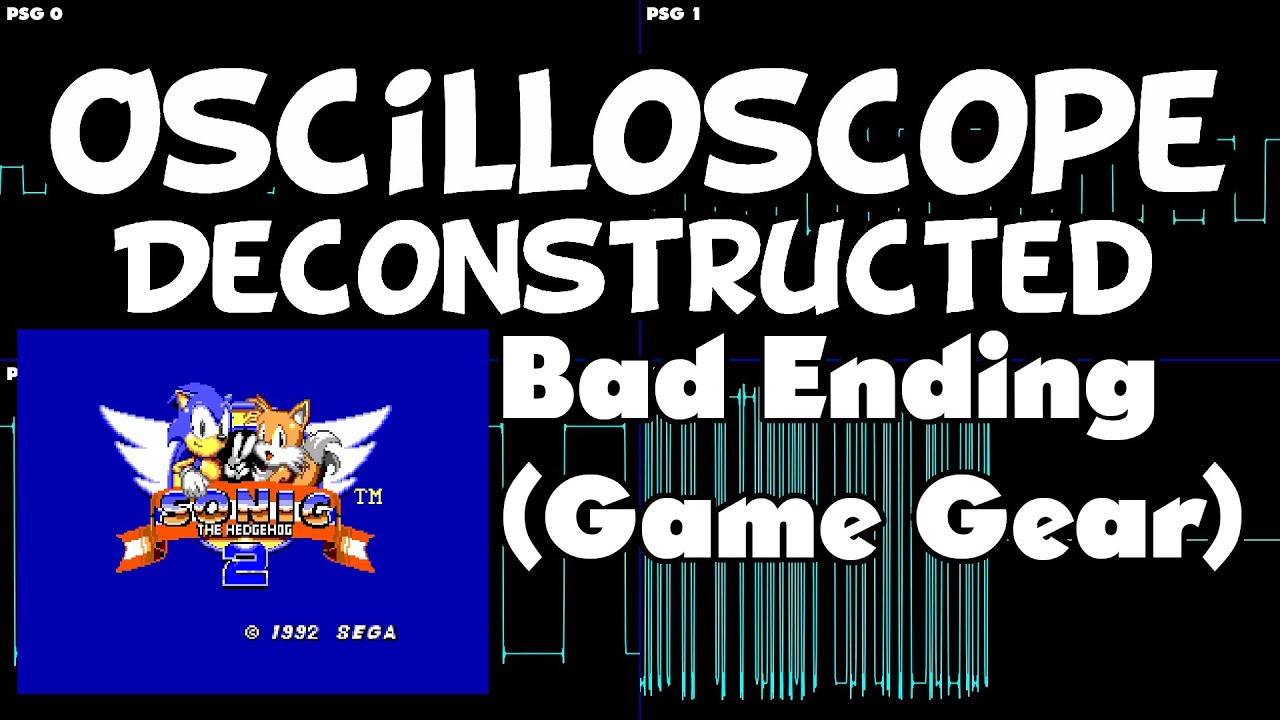 Sonic 2 (Game Gear) - Bad Ending - Oscilloscope Deconstruction