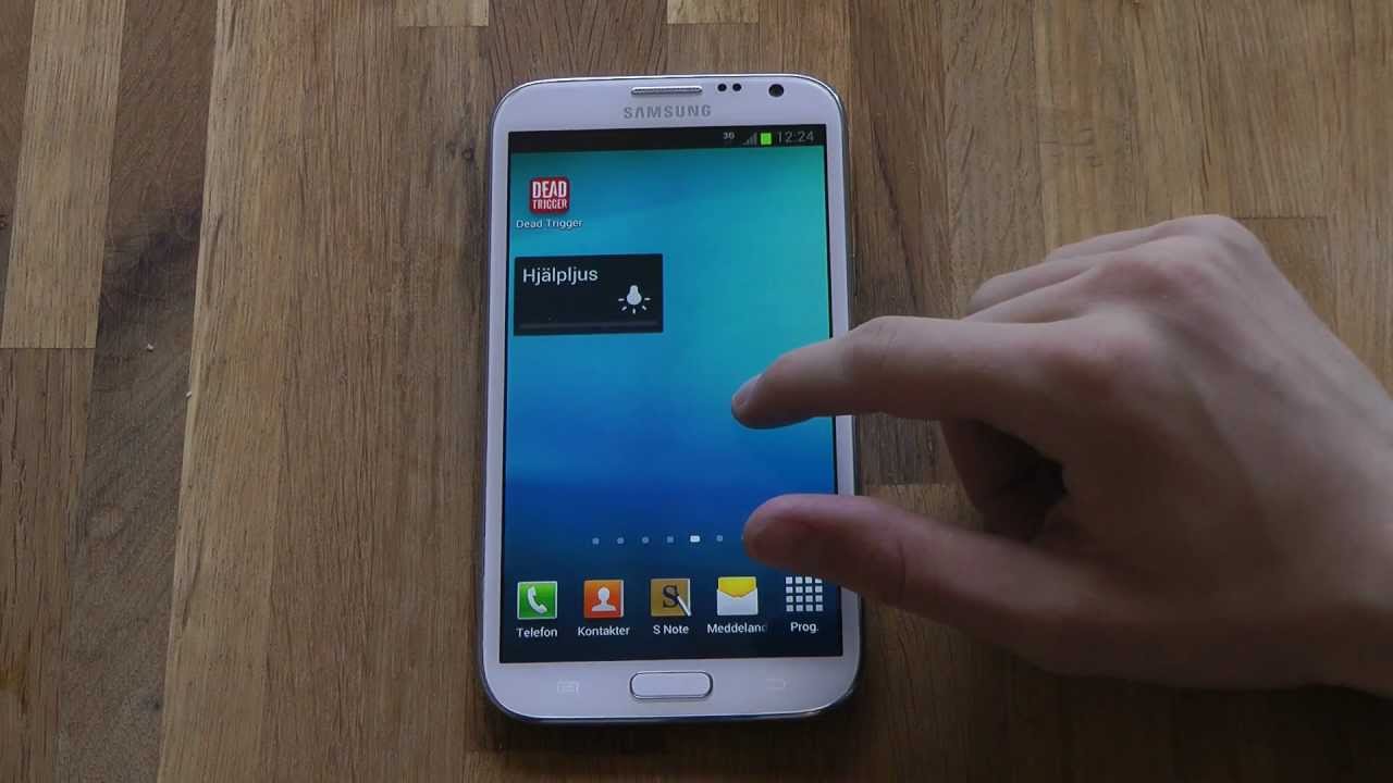 Samsung Galaxy Note 2 - Live Wallpapers