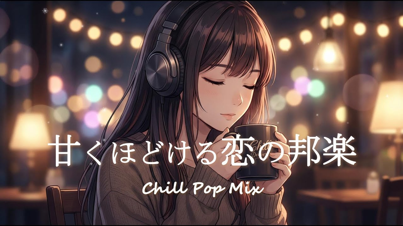 【邦楽 playlist】夜に聴きたい♪甘くほどける恋のチルポップ｜女性ボーカル｜メロウ / 作業用BGM / リラックス