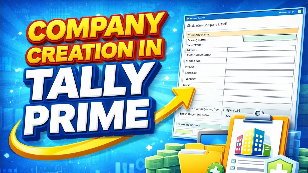 L-2 How to Create a Company in Tally Prime 7.0 || Tally Prime Full Course || FinTaxAce