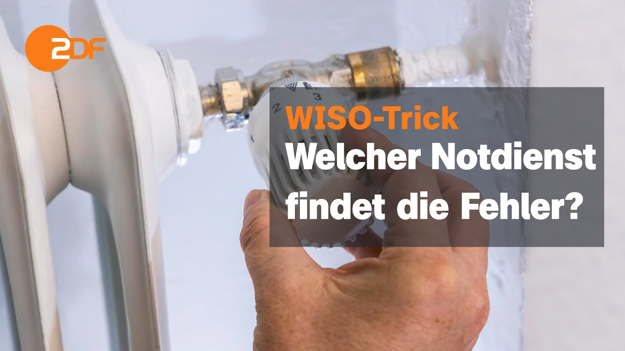 Lockvogel simuliert Heizungsausfall | ZDF | WISO