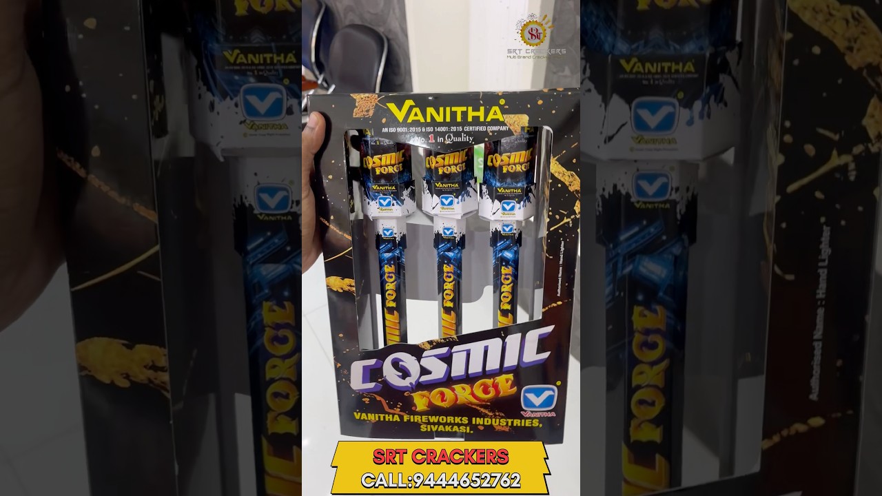 Vanitha Cosmic Force New arrival 2025|2025 new arrival crackers|Vanitha crackers shop in Sivakasi|