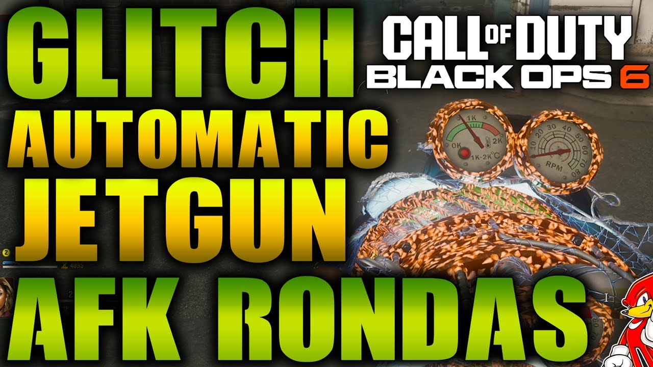 GLITCH Black Ops 6 ZOMBIES AFK Automatic JETGUN MUNICION INFINITA XP COD BO6 Rondas LIBERTY FALLS