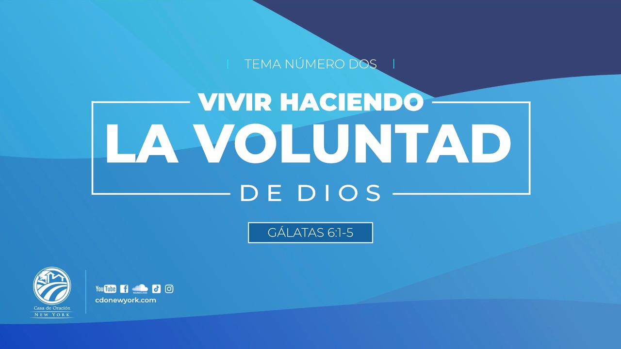 Tema | Vivir Haciendo La Voluntad De Dios