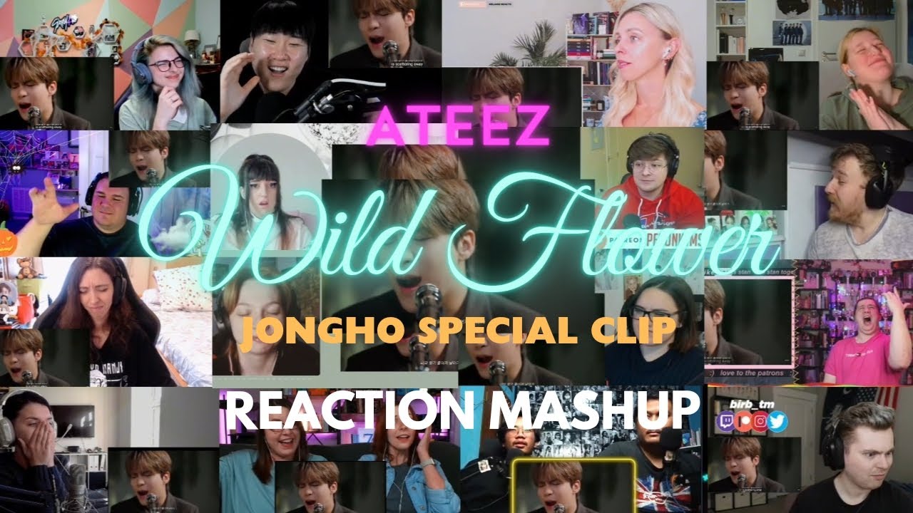 ATEEZ(에이티즈) - 'Wild Flower' Jongho Cover Special Clip REACTION MASHUP