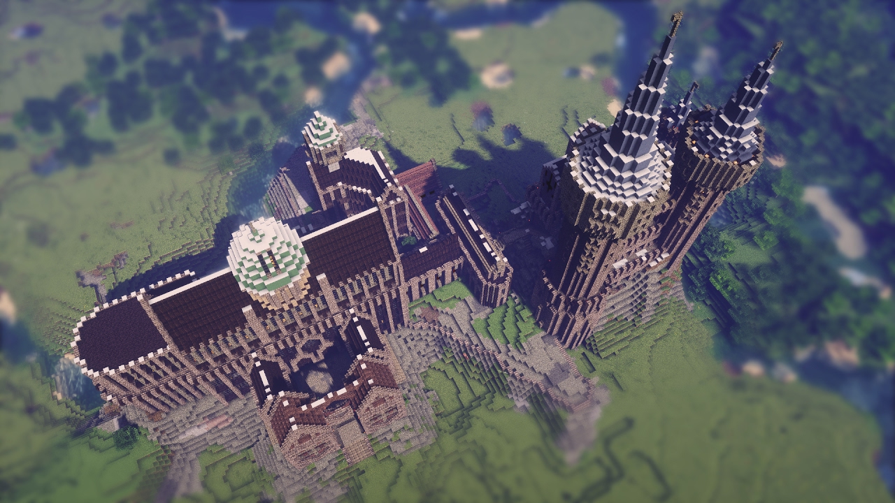 Castle Timelapse | Minecraft Let's Build It!