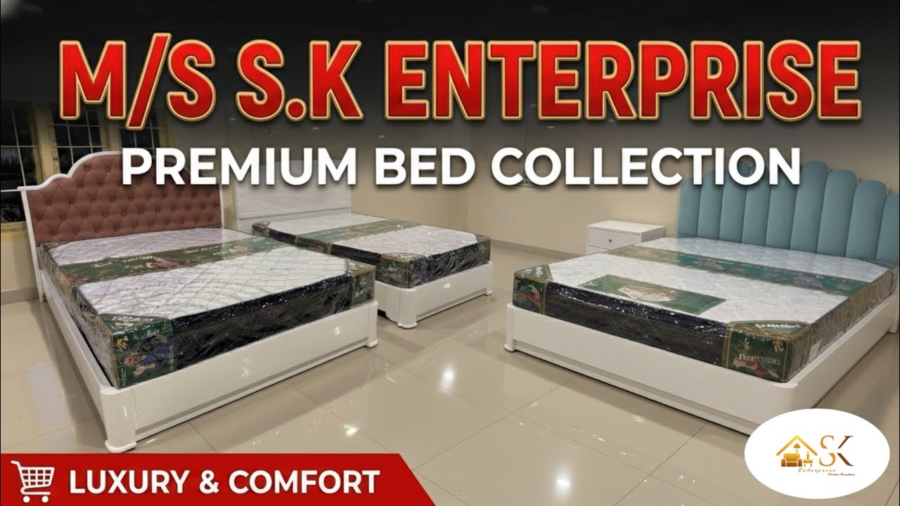 New bed collection 🛌  #skenterprise #skfurniture #woodenfurniture #bed 