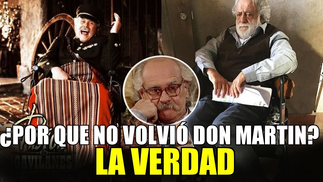 Porque Don Martin no esta en Pasion de gavilanes 2 Jorge Cao