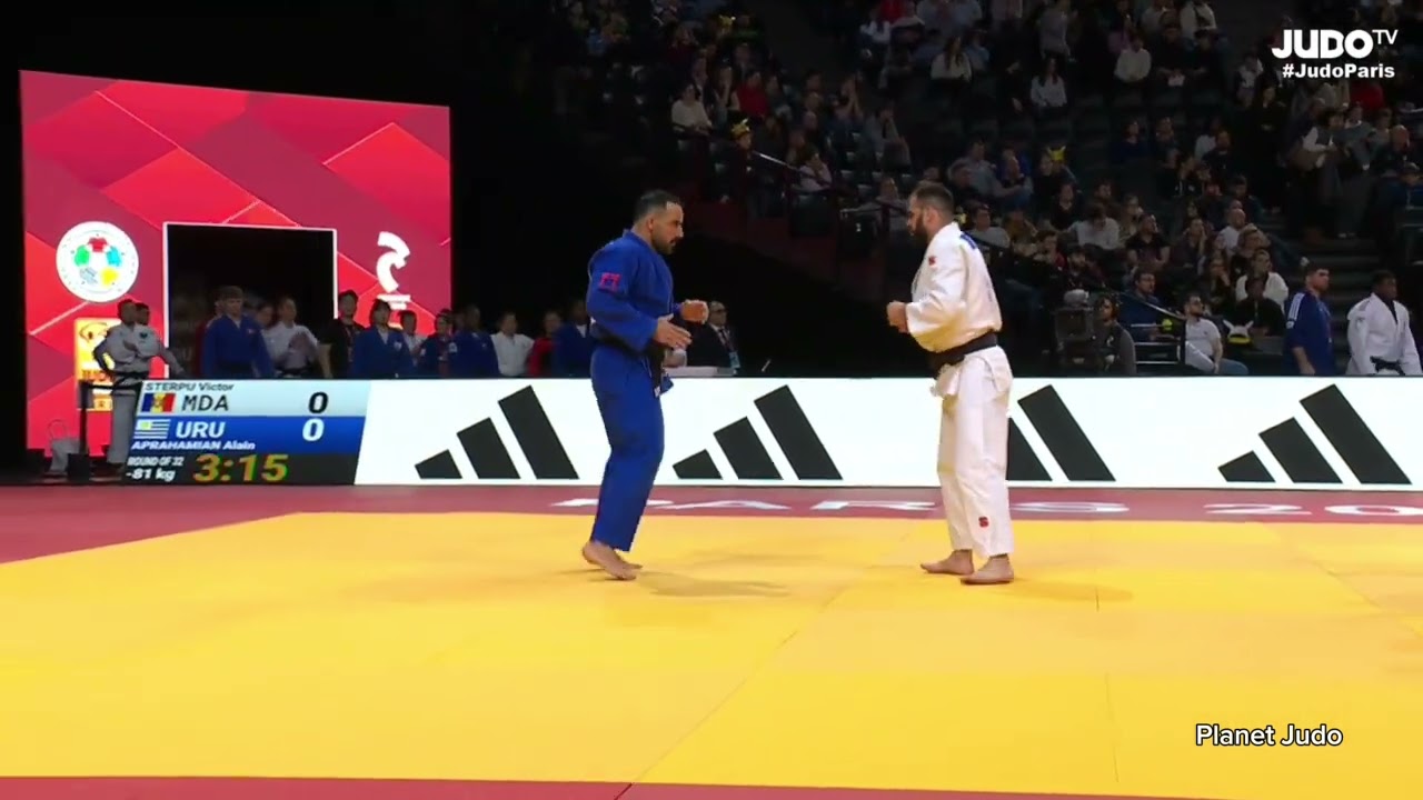 Victor STERPU 🇲🇩 🆚️ Alain APRAHAMIAN 🇺🇾| 1/16 финала /-81кг | Большой Шлем Париж 2026