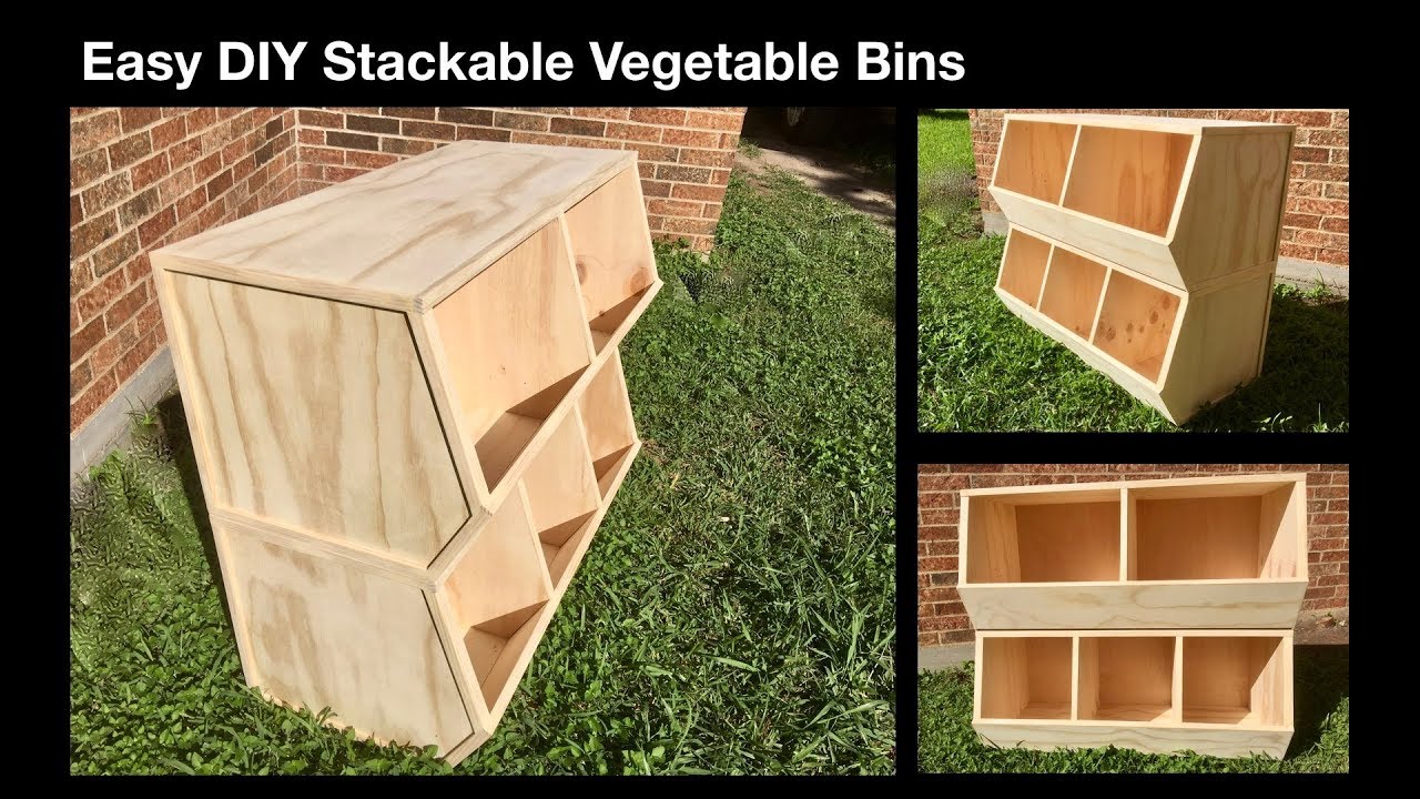 Stackable Vegetable Bins