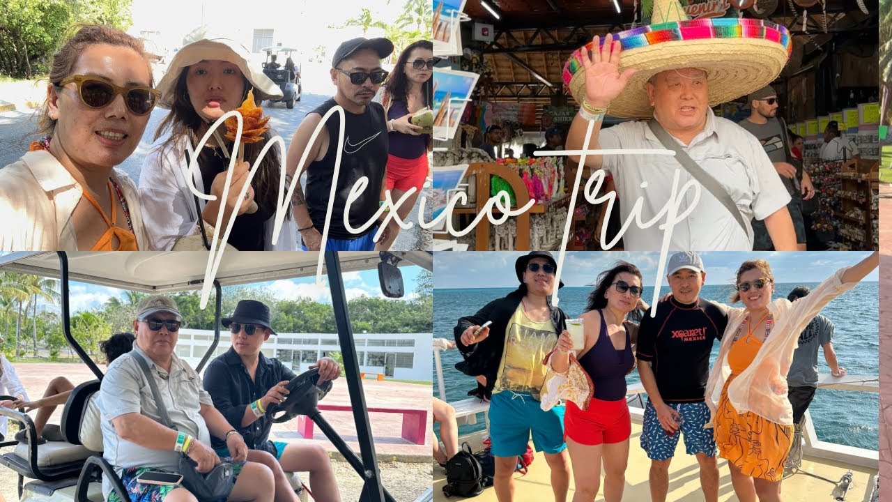 Day at Isla mujeres cancun with my family 😘fun with Pala😍​⁠ #tibetanvlogger @TsamdhaSonam