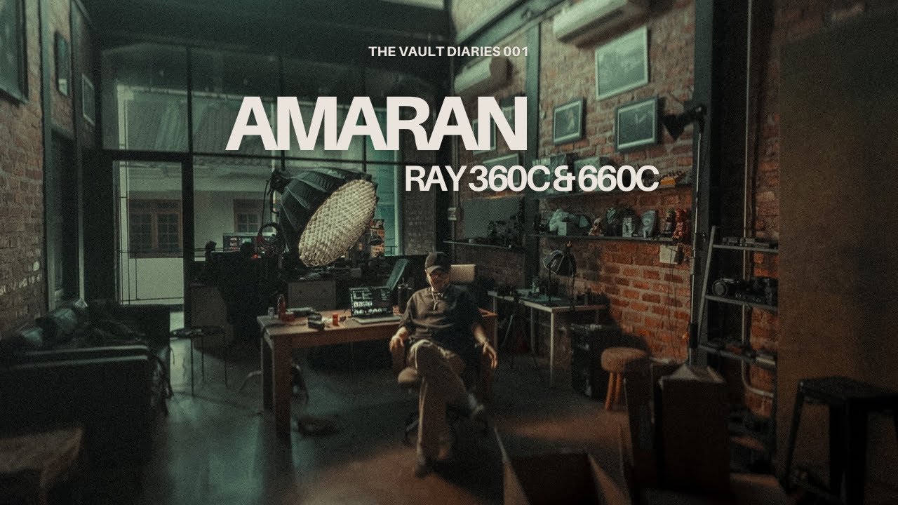 Распаковка осветительных приборов Amaran Rays, о которых говорят кинооператоры.