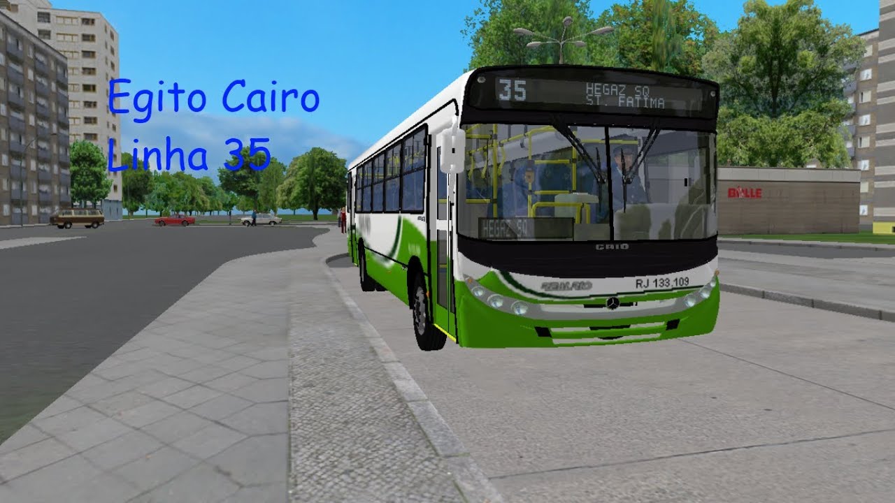 OMSI Linha 35 Rota 1 Egito Cairo - Caio Apache Vip II