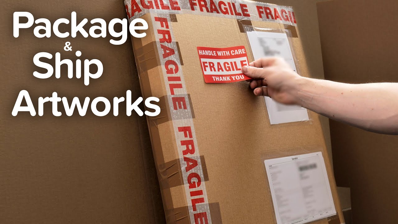 How to Safely Package Artworks for Shipping