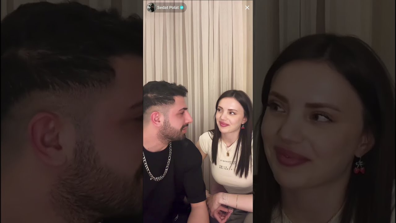 Elif Nur yel Sedat Polat tiktok yayını part- 1 | doğum günü espi 👊🏻 | 14- 15 Nisan 2024