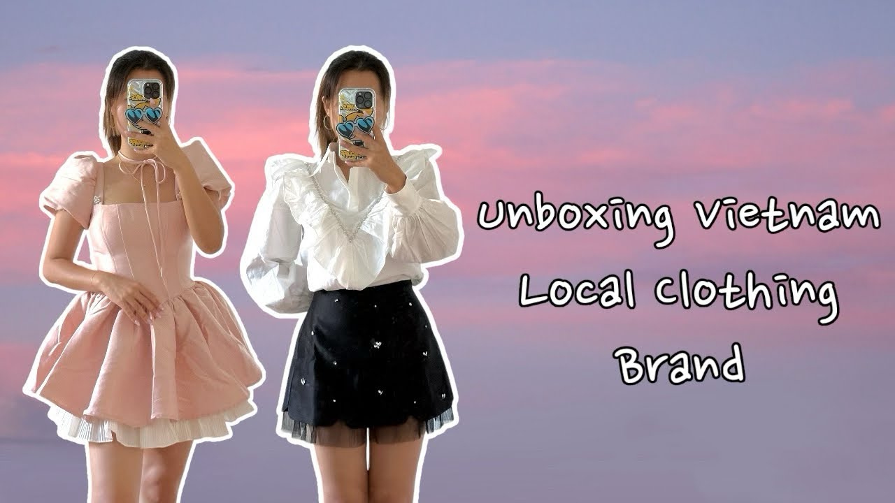 Unboxing | Trying On Vietnam Local Clothing Brand 💕✨👗 