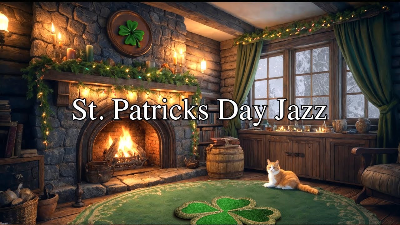 St. Patrick&rsquo;s Day Jazz ☘️ Cozy Irish Pub Vibes | Morning Jazz for Relaxation & Focus