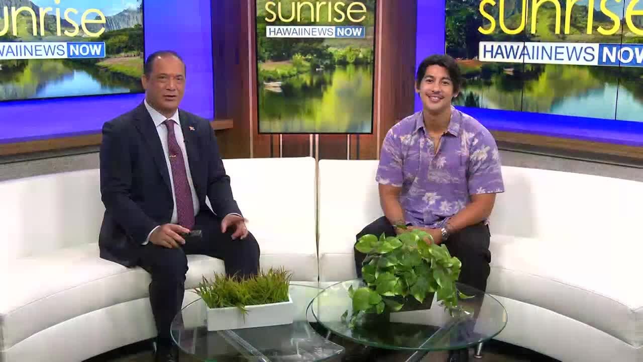 Actor, model, and hula dancer Kaipo Dudoit is no stranger to the stage and screen