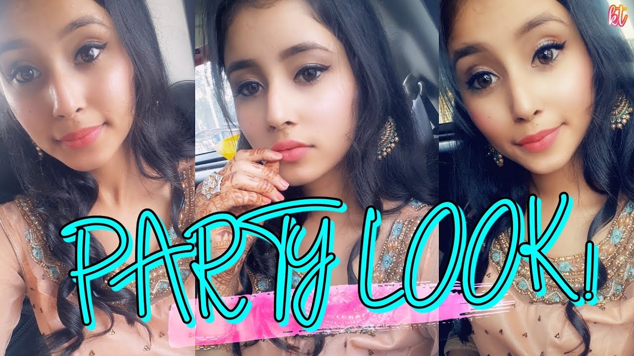 PARTY MAKEUP for teenage girls || KiranTutorialz || KTZX