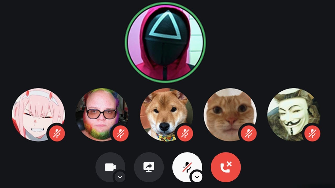 Quando você joga Round 6 no Discord...