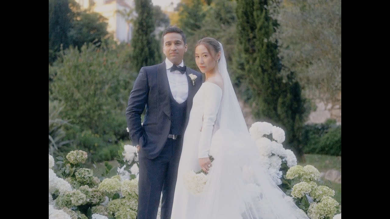 SCARLETT & ABHI | A Minimalist Dream Wedding at Quinta da Bella Vista, Sintra