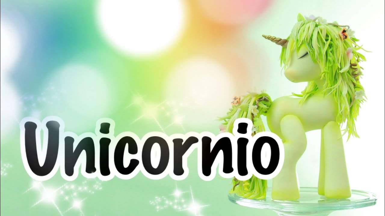Cómo Hacer Un Unicornio de Porcelana Fría | Pasta Flexible