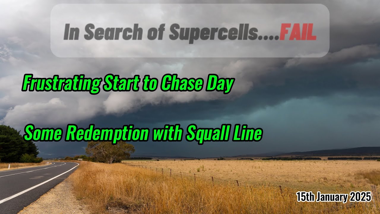 Squall Line Storm - Southern Tablelands, New South Wales, Australia