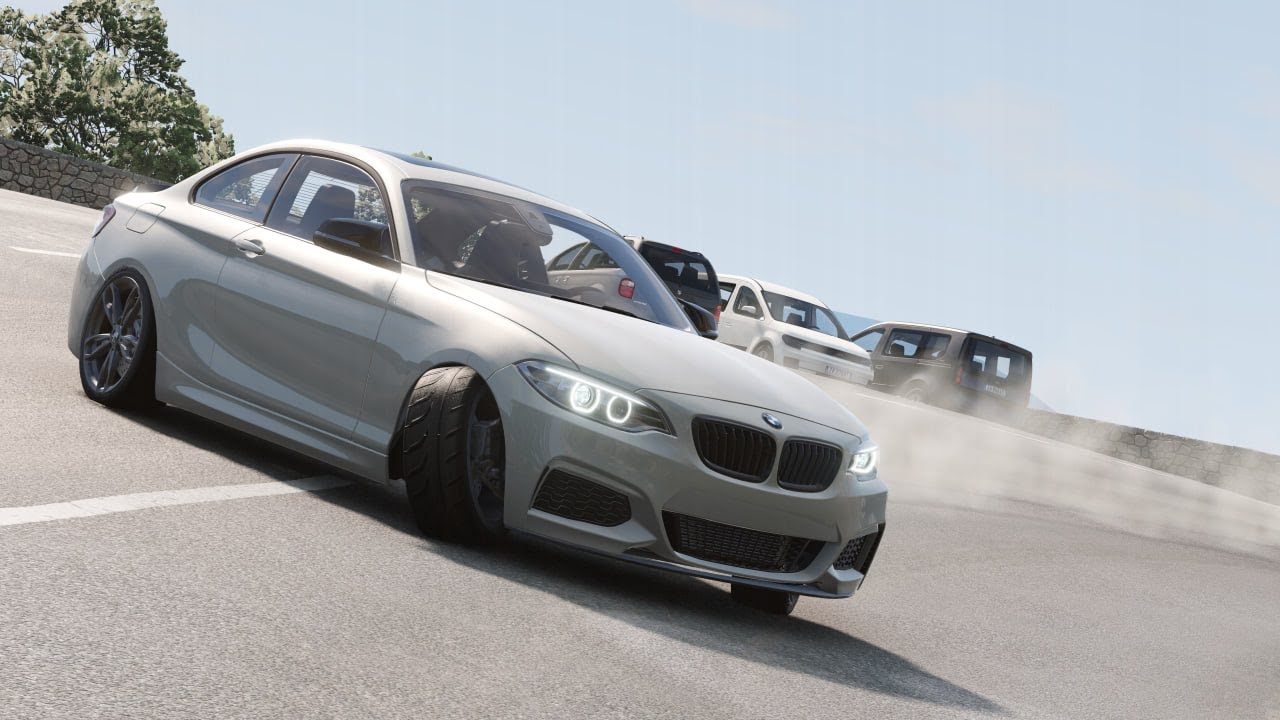 BeamNG drive BMW 240i f22 italy