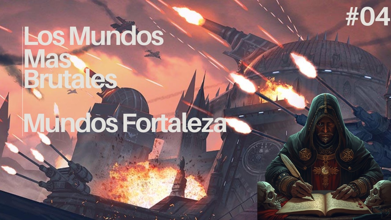 Los Planetas Más Brutales del Imperio | Warhammer 40K Lore #4: Mundos Fortaleza