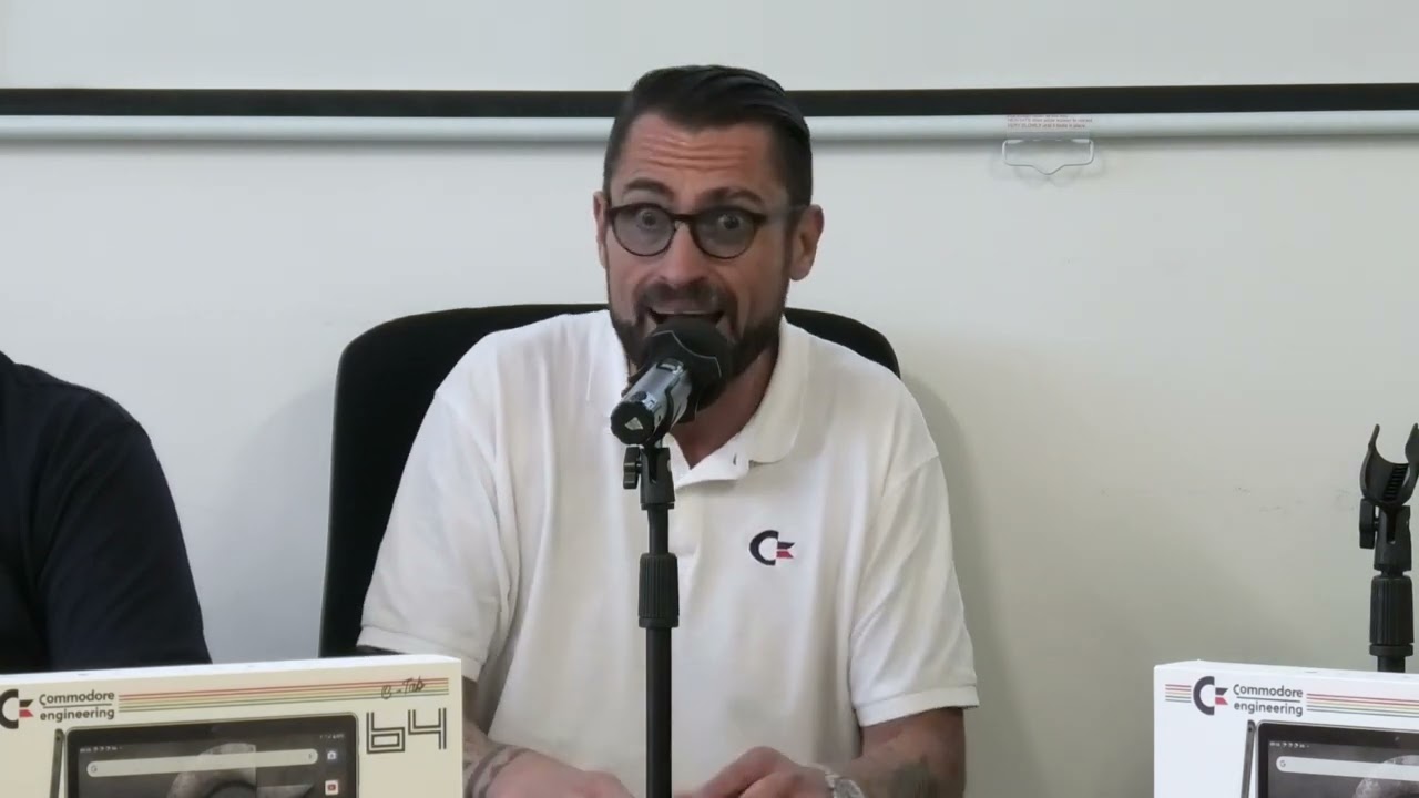 Commodore conferenza a Elettroludica 15 Maggio 2022