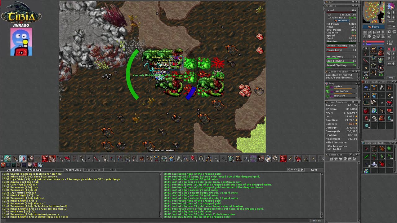 Tibia - Hydry Oramond