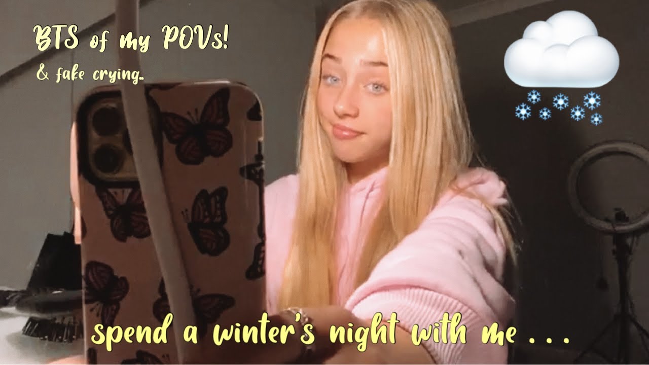 Winter Nights & BTS of my POVs 👀.. | AD
