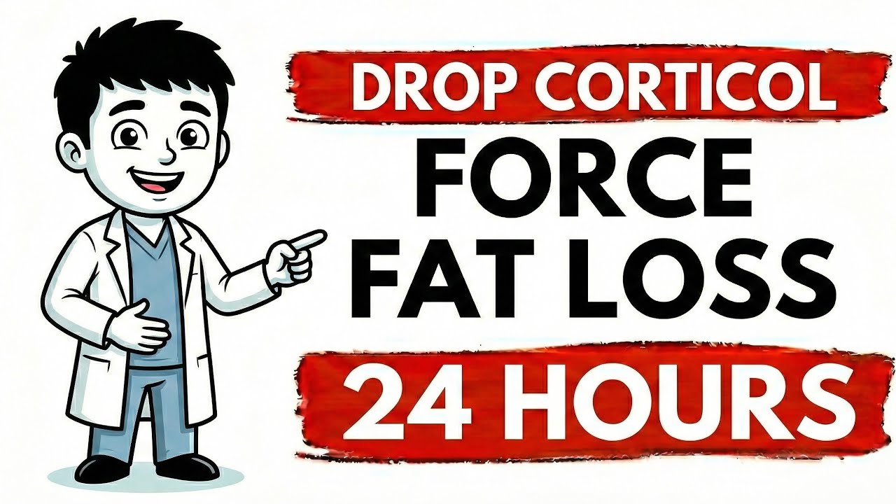 The 24-Hour Biological Reset: Drop Cortisol to Force Fat Loss | Science Explained 