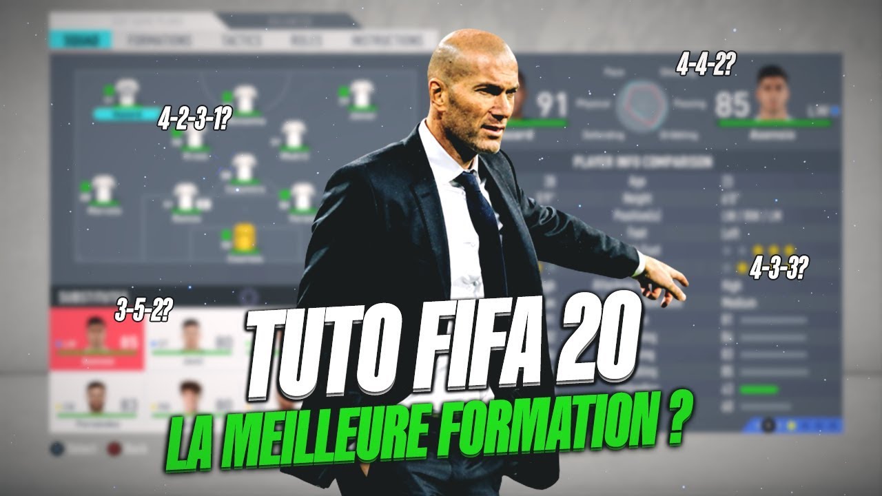 LA MEILLEURE FORMATION DANS FIFA 20 !