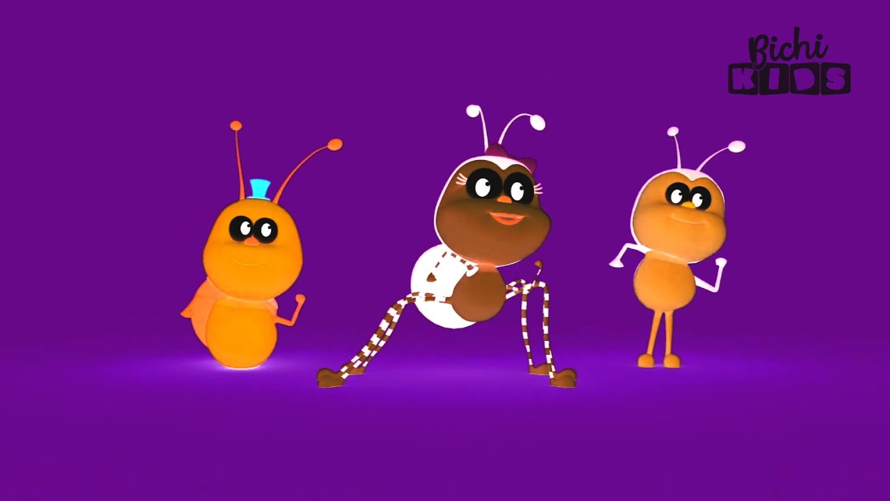 Nana-The Little Spider Who Wants To Dance fun clip // Sponsored By Gamavision Csupo Effects