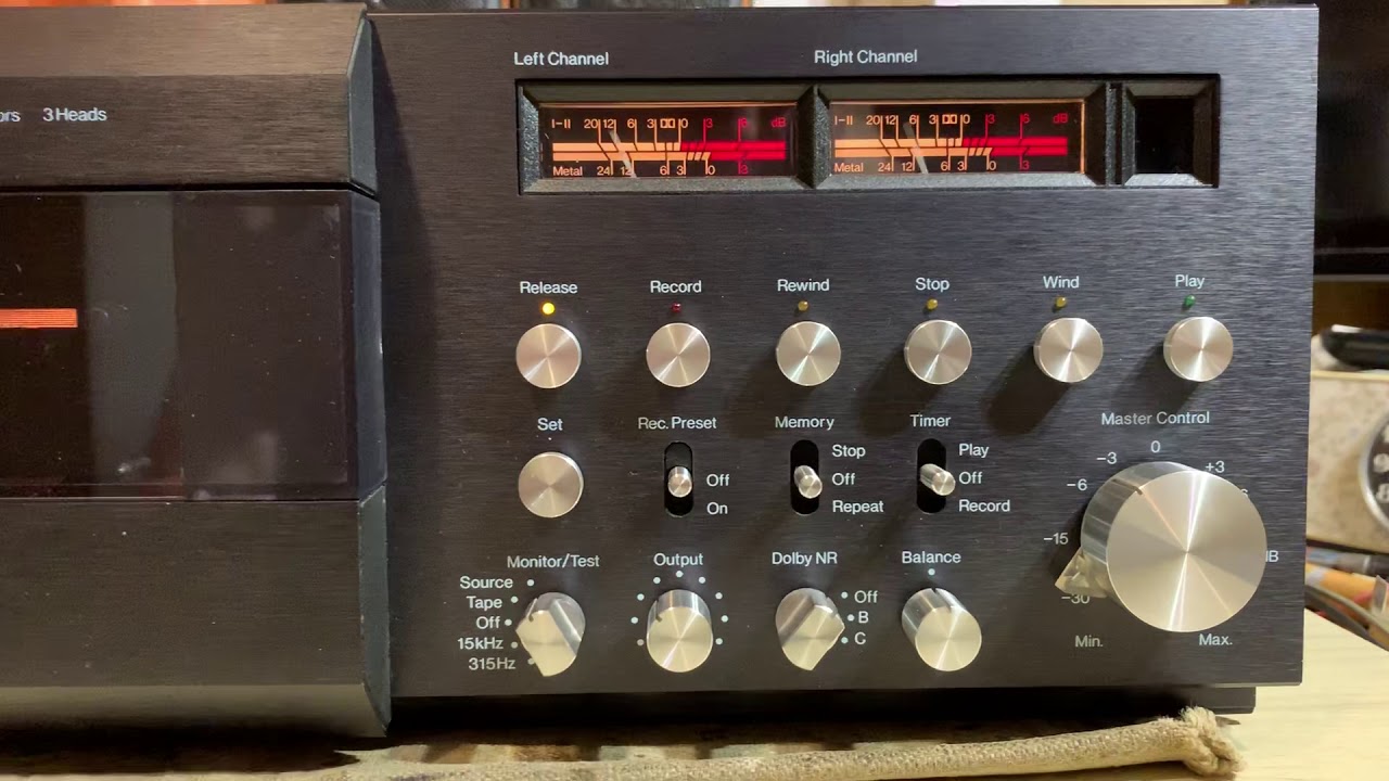 Tandberg 3014a, индикаторы