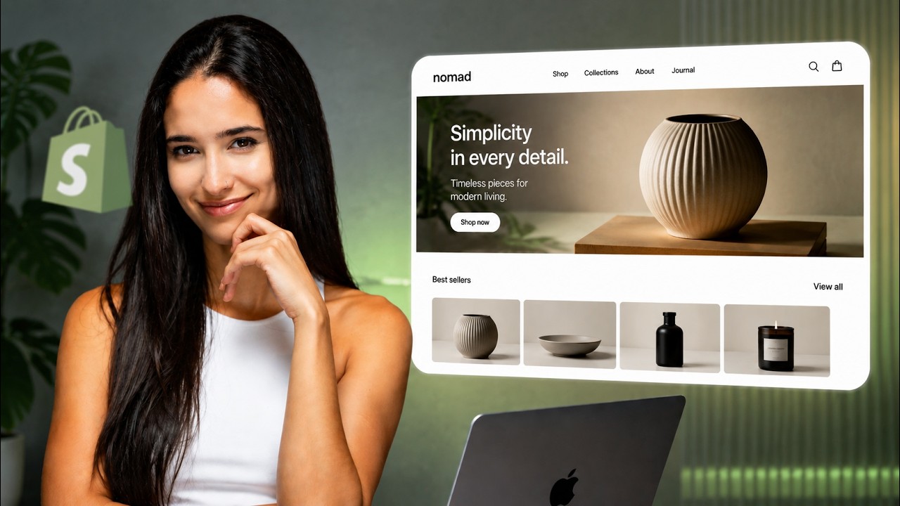 Как создать сайт для продажи товаров: пошаговое руководство по Shopify для быстрого запуска вашег...