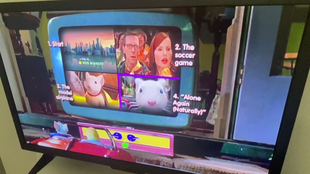 Stuart Little 2 2002 DVD Menu Walkthrough