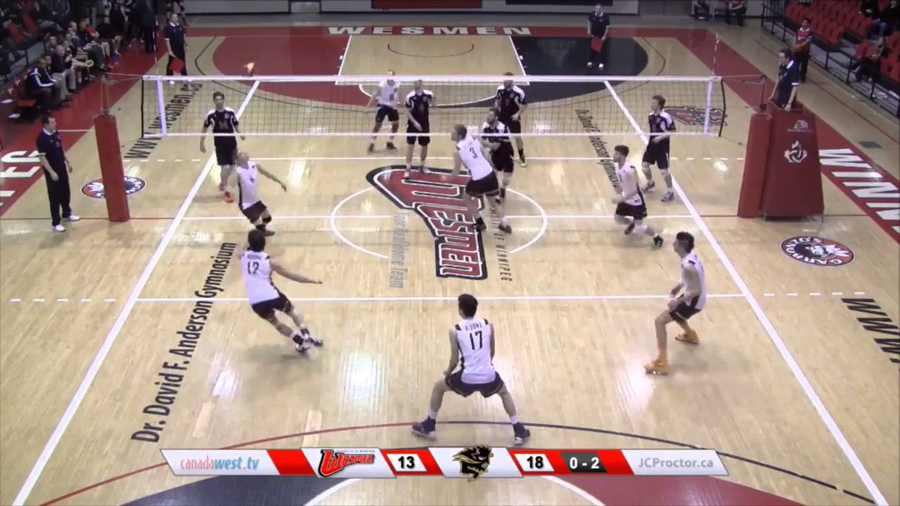 University of Manitoba Bisons Men's Volleyball vs. U of W Wesmen (February 4&6, 2016)