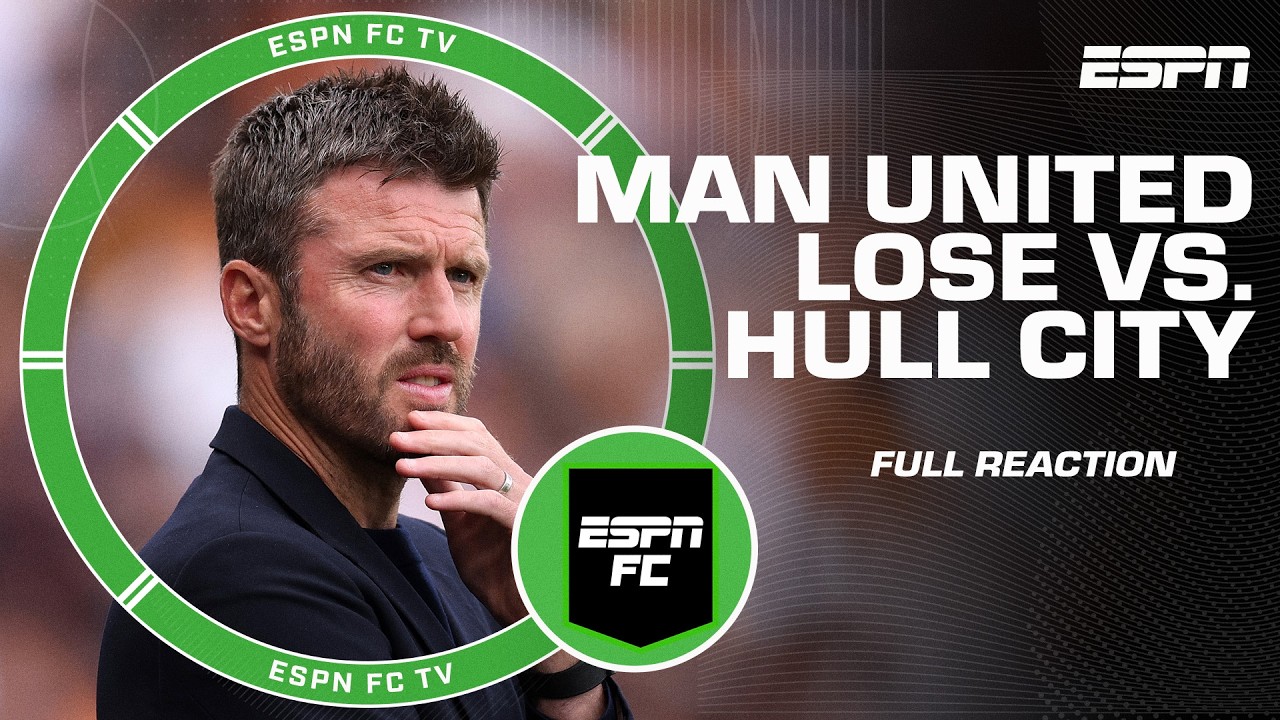 &lsquo;THEY WERE SLOW&rsquo; 👀 Reaction to Man United&rsquo;s loss to Hull City | ESPN FC