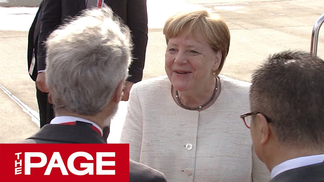 ドイツ メルケル首相、G20大阪サミット出席のため来日（2019年6月28日）
