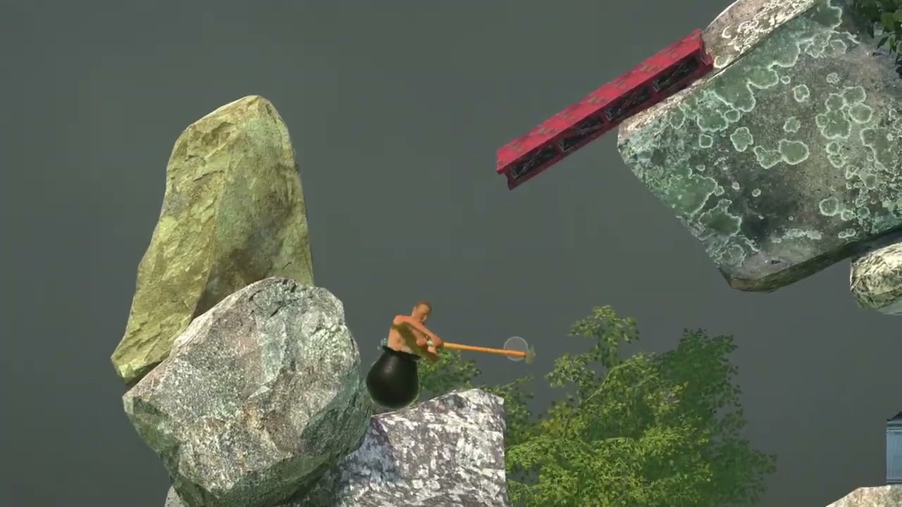 (часть 2) getting over it Бодрый