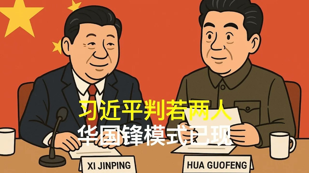 习近平判若两人，华国锋模式已现｜刘源｜汪洋｜胡春华｜党中央决策议事协调机构｜后习近平时代｜川习会